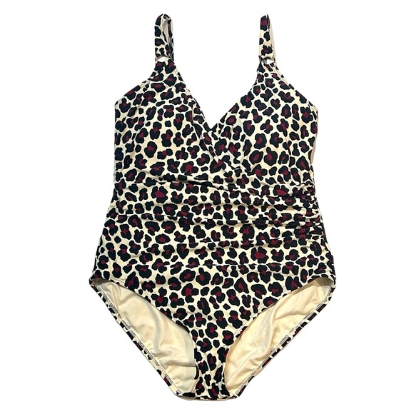 Michael Kors Leopard Surplus One Piece - Picture 4 of 14